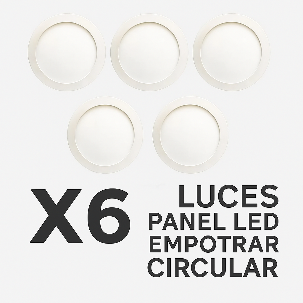 Luces Leds X 6